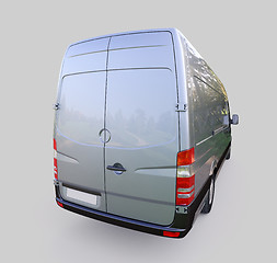 Image showing Commercial van