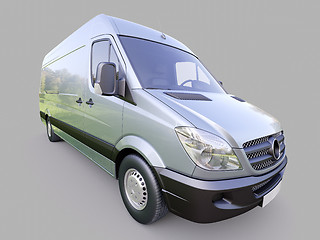 Image showing Commercial van