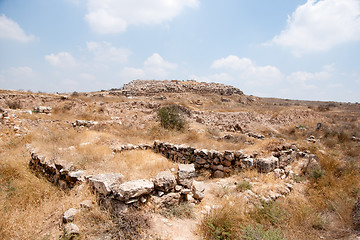 Image showing Archaeology excavations in Israel