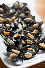 Image showing Mussels