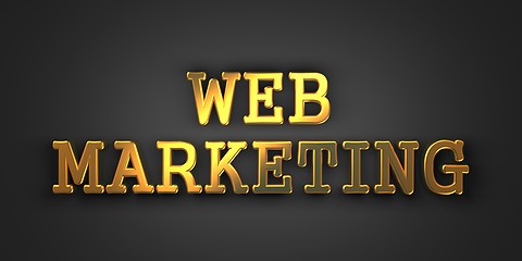 Image showing Web Marketing. Business Concept.