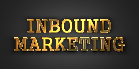 Image showing Inbound Marketing. Business Concept.