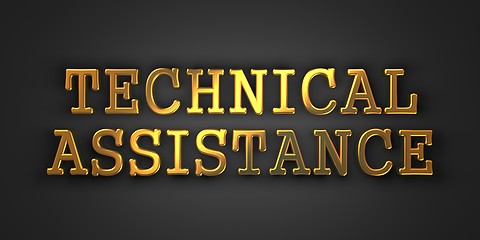 Image showing Technical Assistance. Business Concept.