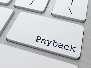 Image showing Payback. Internet Concept.