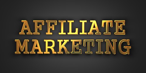 Image showing Affiliate Marketing. Business Concept.