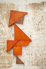 Image showing tangram fat man