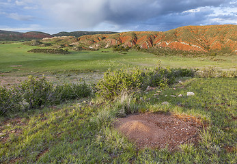 Image showing Colorado mountain ranch 