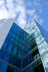 Image showing Glass skyscraper