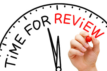 Image showing Time for Review