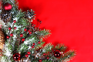 Image showing Christmas Holiday Background Wallpaper to Add Text
