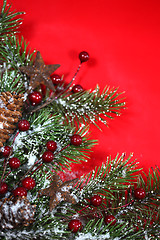 Image showing Christmas Holiday Background Wallpaper to Add Text