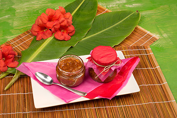 Image showing Tropical fruit jelly