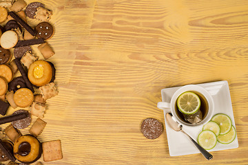 Image showing Teatime cookies