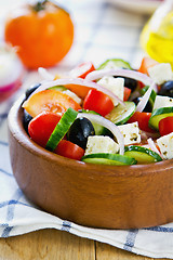 Image showing Greek salad