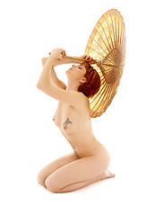 Image showing Umbrella pin-up #2