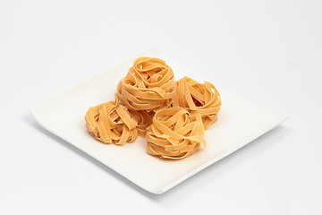 Image showing fettuccine italian pasta