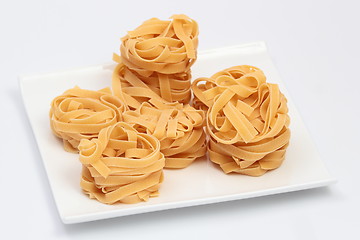 Image showing fettuccine italian pasta 