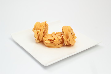 Image showing fettuccine italian pasta