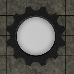 Image showing gear wheel