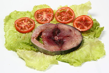 Image showing tuna slice