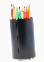 Image showing colored pencils