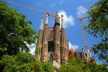 Image showing La Sagrada Familia