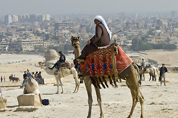 Image showing Camel ride