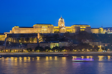 Image showing  Buda castle, Budapest