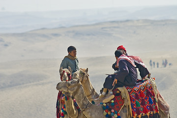 Image showing Camel ride