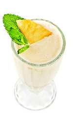 Image showing pineapple milk cocktail