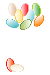 Image showing Easter eggs