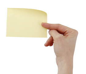 Image showing One Post it