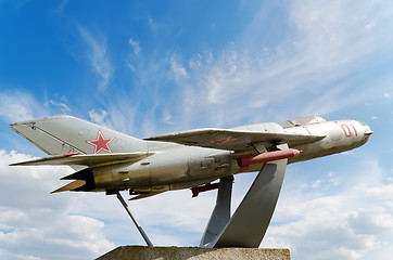 Image showing MiG-19 monument