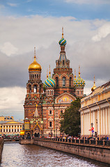 Image showing Savior on Blood Cathedral in St. Petersburg, Russia