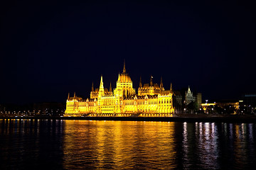 Image showing Hungarian Houses of Parliament in Budapest