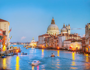 Image showing Basilica Di Santa Maria della Salute in Venice