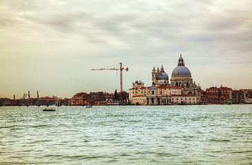 Image showing Basilica Di Santa Maria della Salute  in Venice