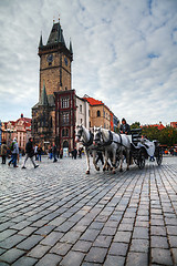 Image showing Old Town Square in Prague