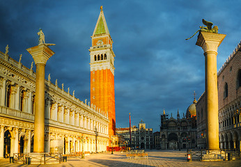 Image showing San Marco square in Venice, Italy