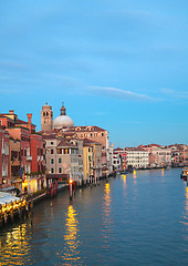 Image showing Grande Canal in Venice, Italy