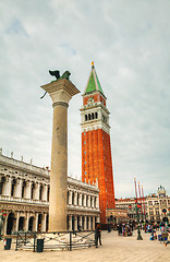 Image showing Piazza San Marco on in Venice