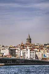 Image showing Istanbul cityscape with Galata tower