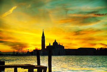 Image showing Basilica Di San Giogio Maggiore in Venice