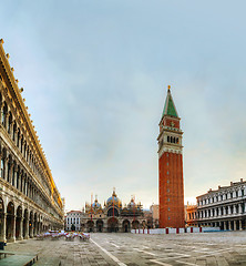 Image showing San Marco square in Venice, Italy