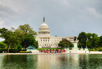 Image showing United States Capitol building in Washington, DC