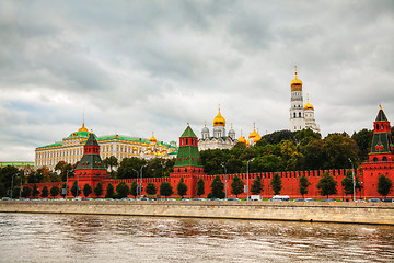 Image showing Overview of Kremlin in Moscow