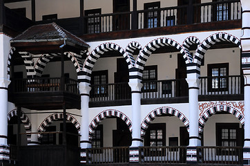 Image showing Closeup Orthodox Rila Monastery