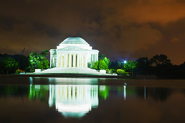 Image showing The Thomas Jefferson Memorial in Washington, DC