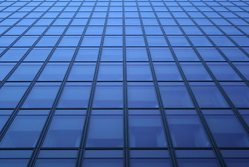 Image showing Blue windows pattern