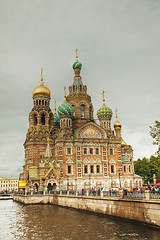 Image showing Savior on Blood Cathedral in St. Petersburg, Russia